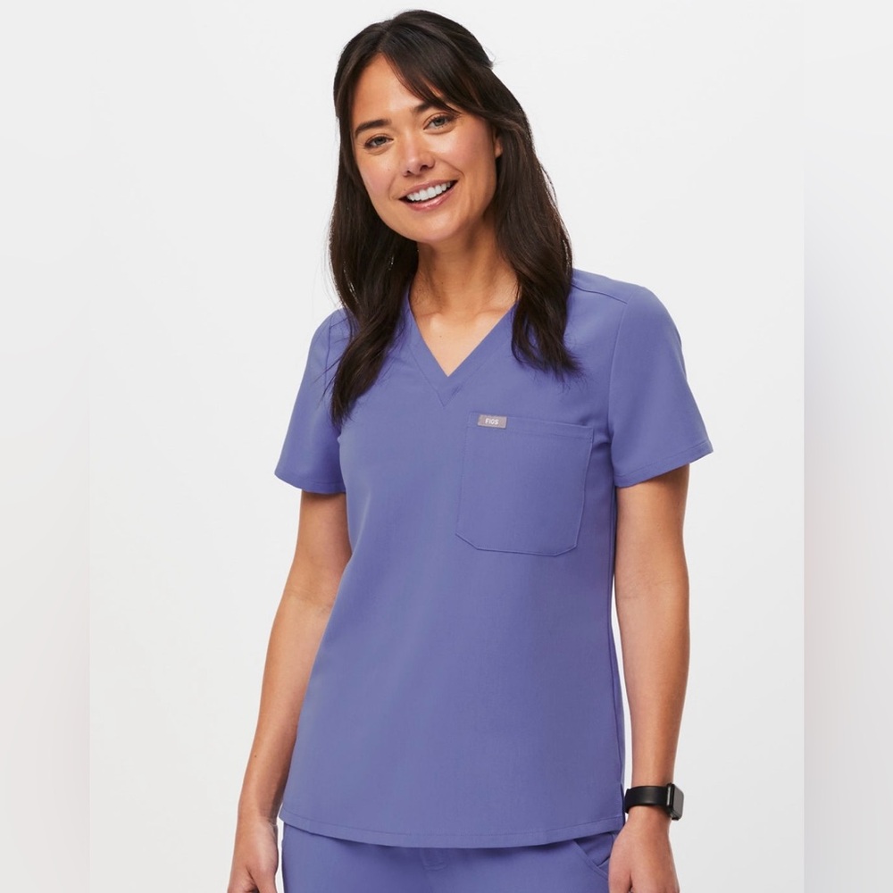FIGS Scrubs Blueberry XXS set